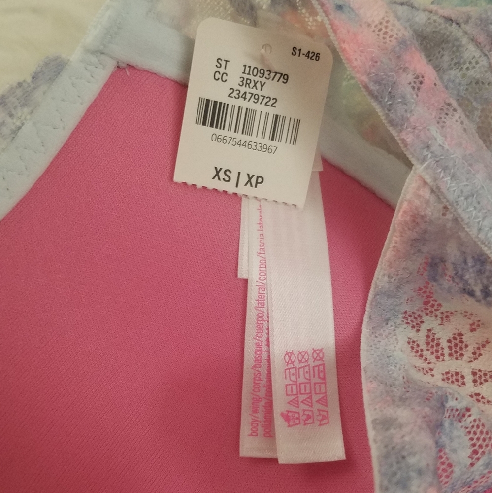 VS PINK FLORAL PASTEL HIGH NECK PUSH UP BR… - Picture 11 of 16